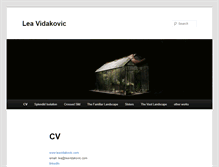 Tablet Screenshot of leavidakovic.com